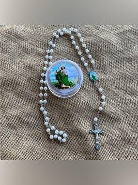 San Judas Tadeo | Saint Jude Catholic Rosary In box with box